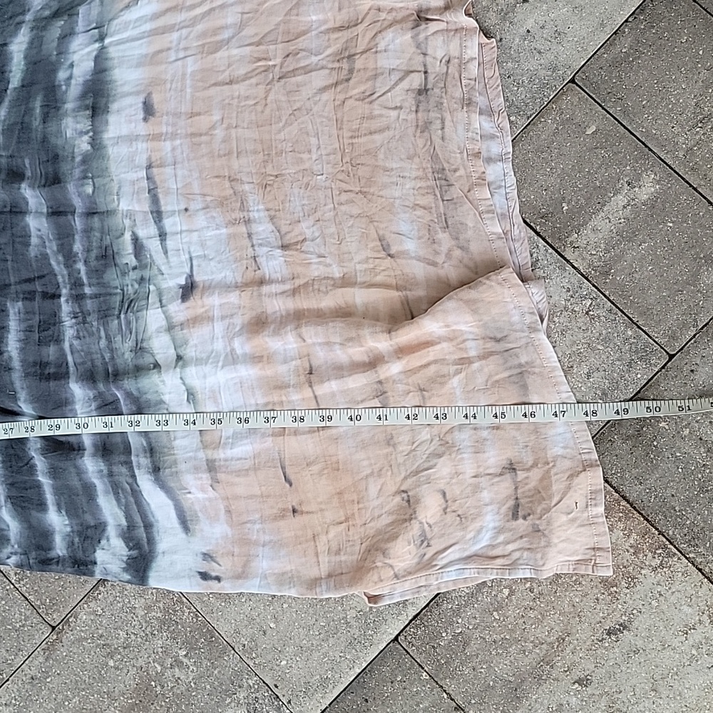 Dolan Anthropologie Trina Tie-Dye Midi T-shirt Dress Sz L Lined - Picture 11 of 11